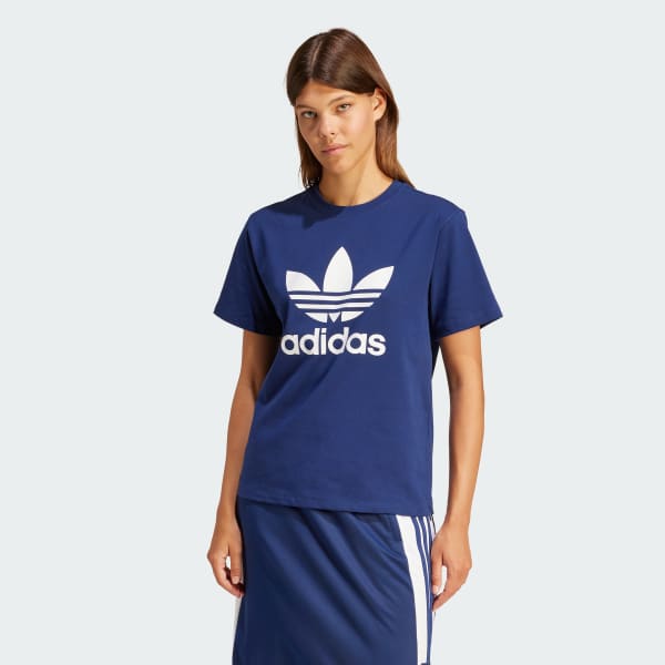 adidas Trefoil Regular Tee Blue adidas Philippines