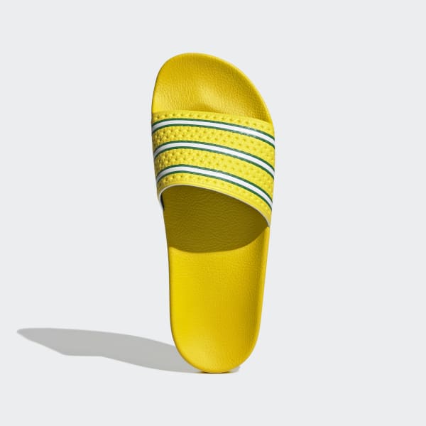 Ontvanger driehoek rekken adidas adilette Badslippers - geel | adidas Belgium