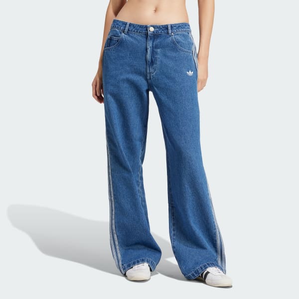 Adicolor Denim 3-Stripes Track Pants