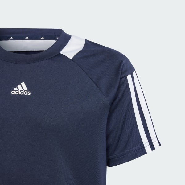 Bleu T-shirt Sereno AEROREADY Enfants