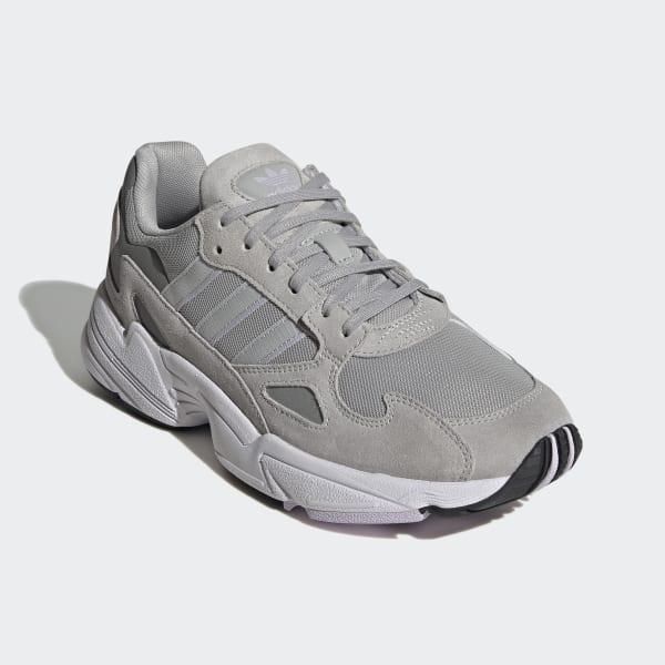 Adidas falcon clearance shoes grey