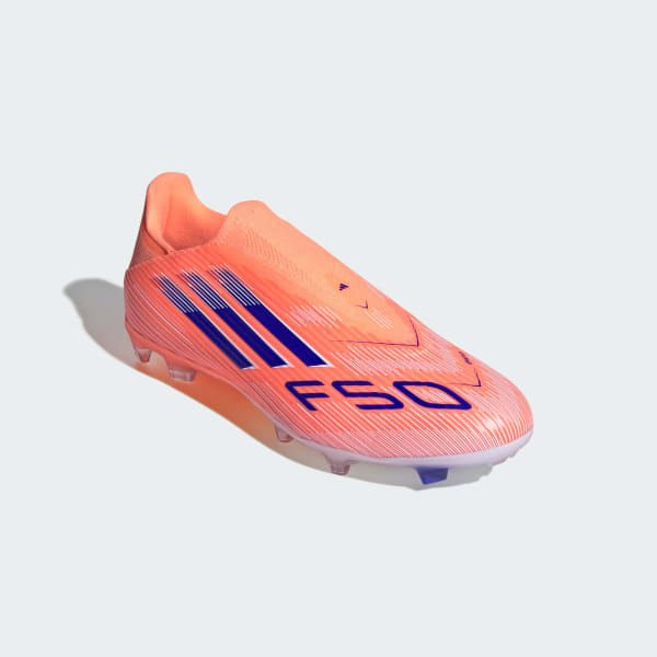 oranzová Kopačky F50 League Laceless Firm/Multi-Ground