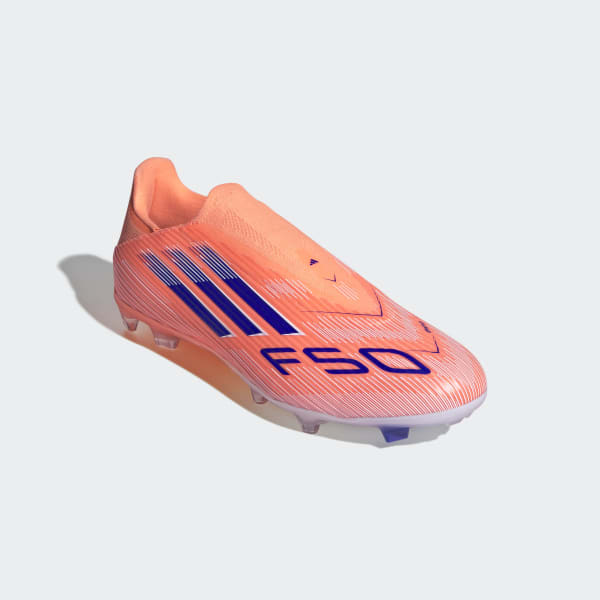 adidas F50 League Laceless Firm/Multi-Ground Cleats - Orange