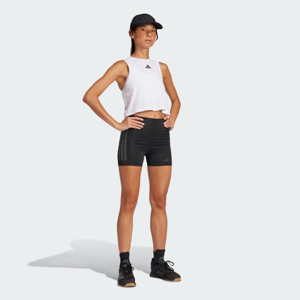 White Power 3-Stripes Boxy Tank Top