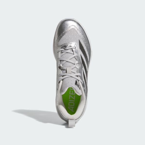 Adidas Adizero Instinct TPU Silver Speed Cleats WORLDWIDE DELIVERY