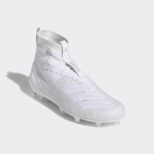 adidas Adizero 8.0 SK Cleats - White 