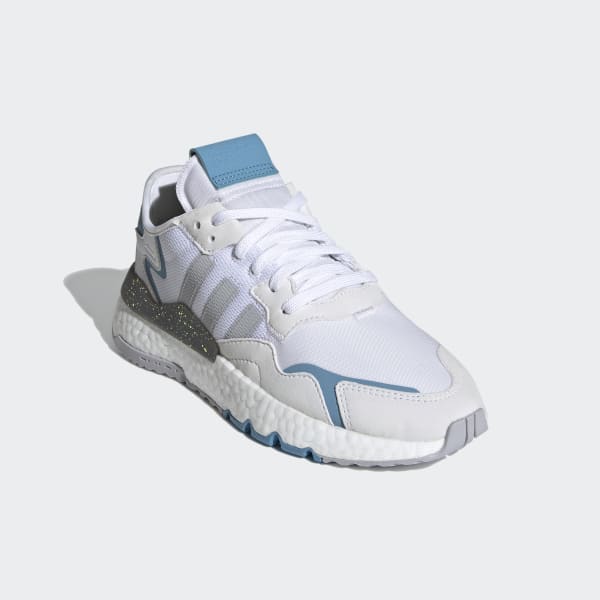 Branco Sapatos Nite Jogger