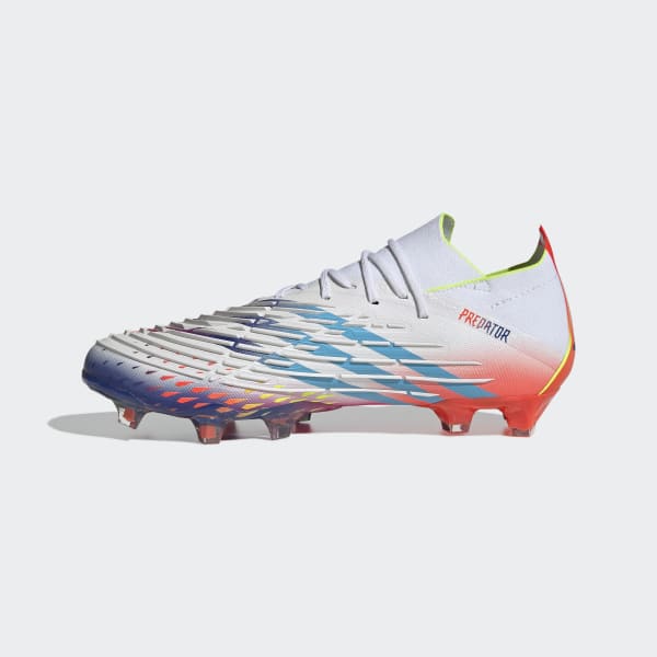 adidas Predator Edge.1 Low Firm Ground Soccer Cleats - White