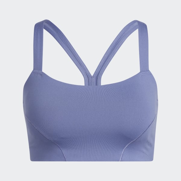 Purpura Top Deportivo Yoga Soporte Ligero DVV17