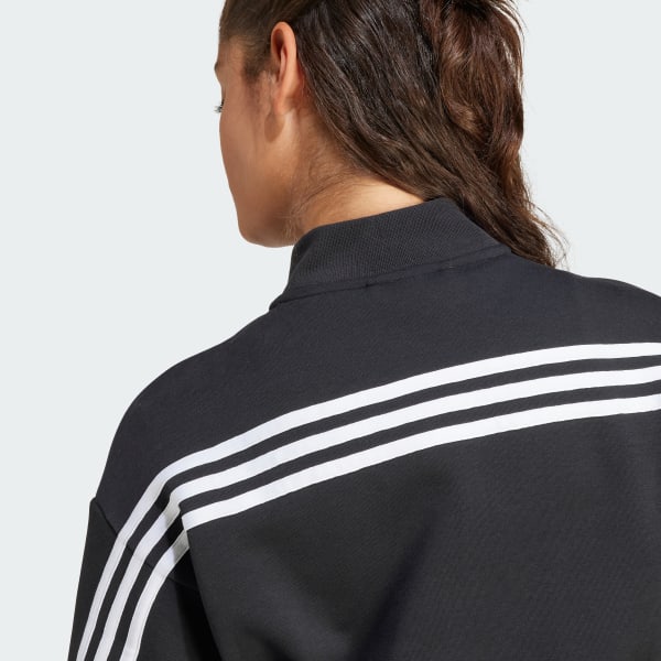 Adidas 3 stripe bomber jacket outlet