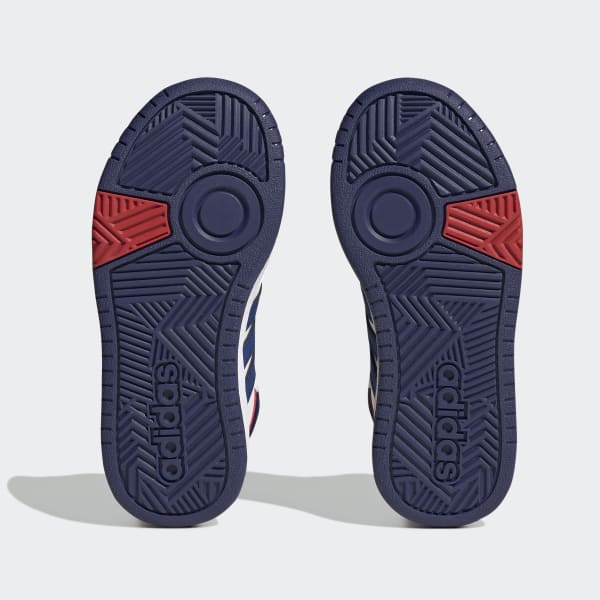 Blanco Zapatillas Hoops Mid
