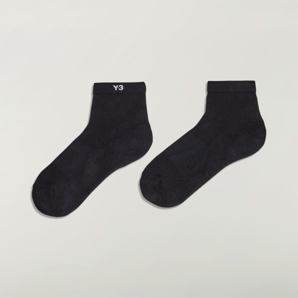 Black Y-3 Classic Low Socks