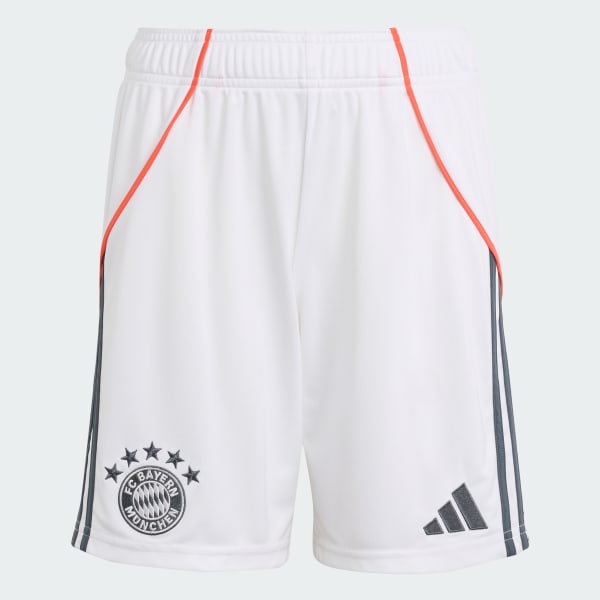 Blanc Short extérieur FC Bayern 25/26 Enfants