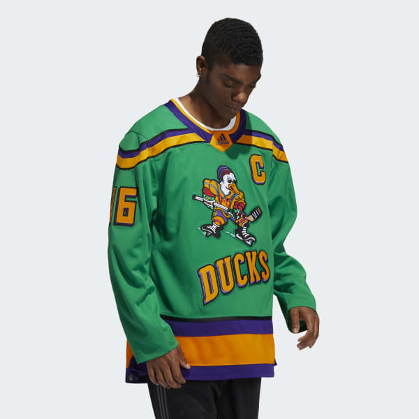 Mighty Ducks Movie Ice Hockey Jersey Green