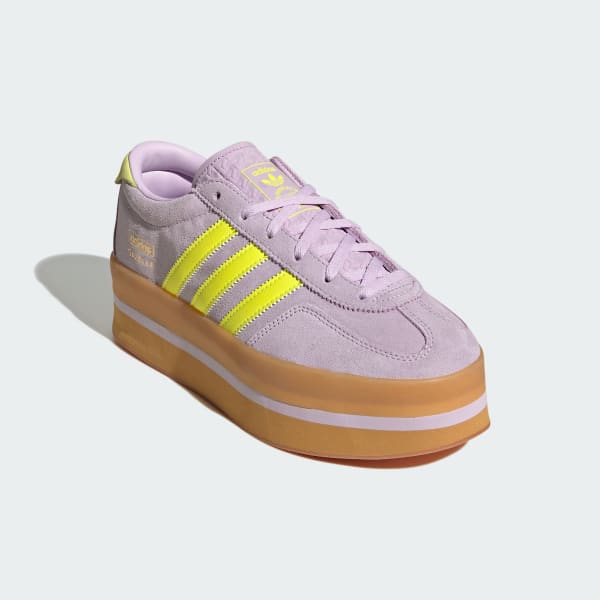 Lila Gazelle Stack Skor
