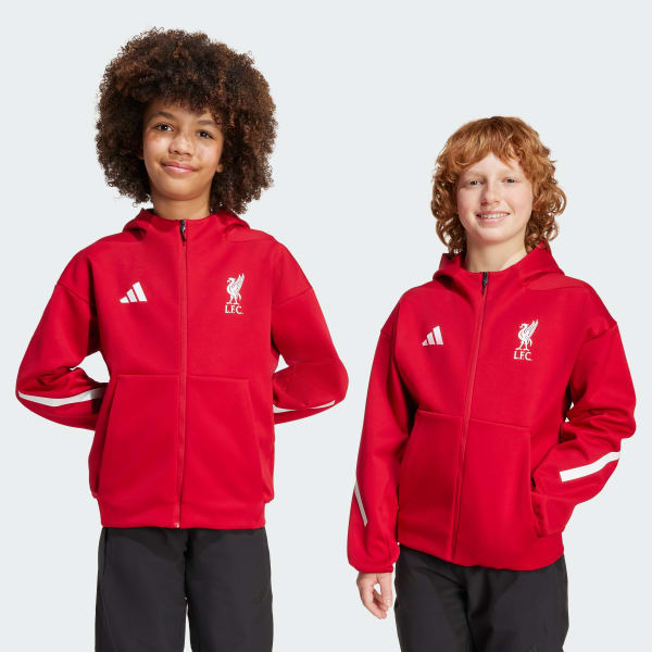 adidas Liverpool FC ADIDAS Z.N.E. Anthem Jacket Kids - Red