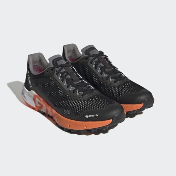 ブラック テレックス アグラヴィック フロー GORE-TEX トレイルランニング 2.0 / Terrex Agravic Flow GORE-TEX Trail Running 2.0
