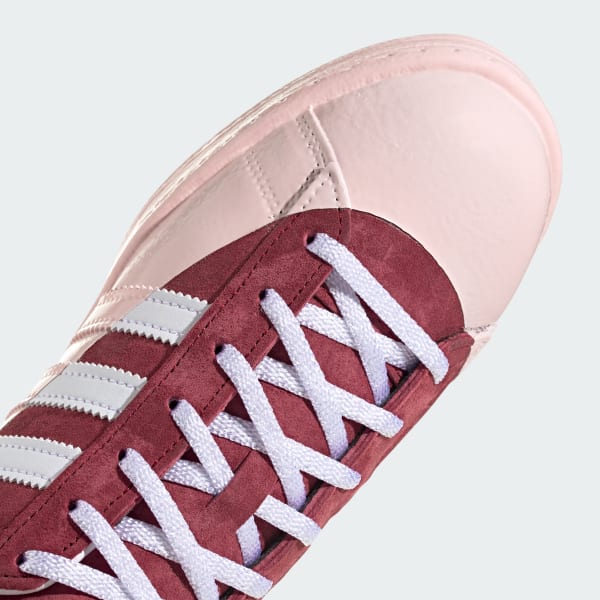 adidas Campus 80s Cali DeWitt Originals Shoes - Burgundy | Men's