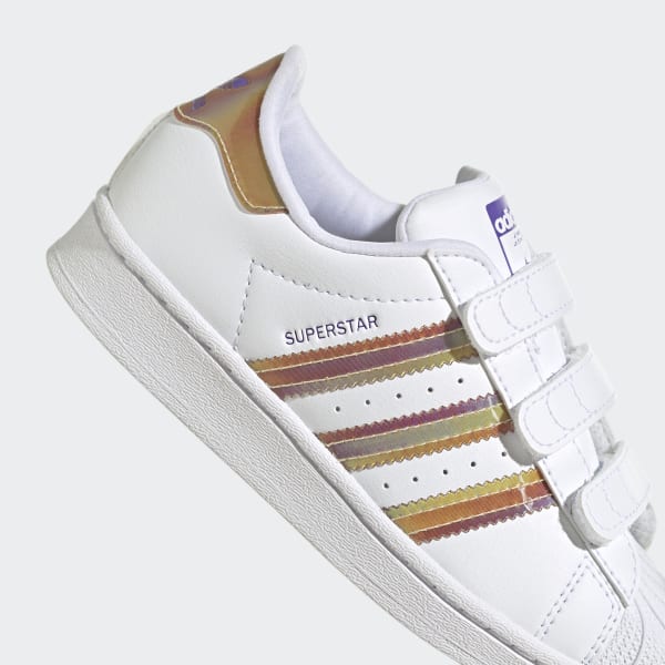 Adidas superstar shop 2 enfant violet