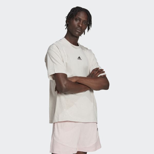 Beige Botanically Dyed Tee (Gender Neutral) II805
