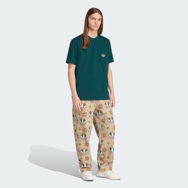 Verde Camiseta holgada Monogram