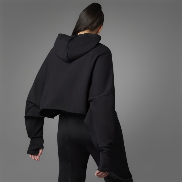 Svart Collective Power Cropped Hoodie (Plus Size)