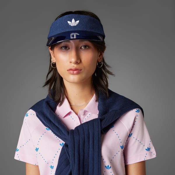 ブルー 【オリジナルスゴルフ】パイル バイザー