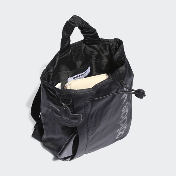 cerná Batoh Satin Mini Bucket