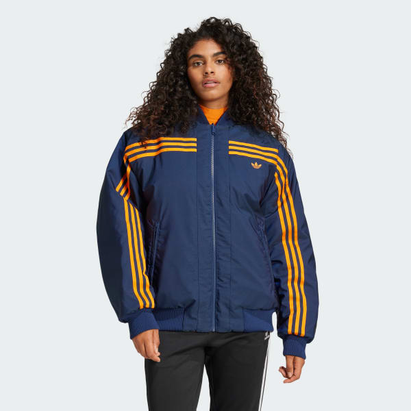 Adidas bomber jacket reversible new arrivals