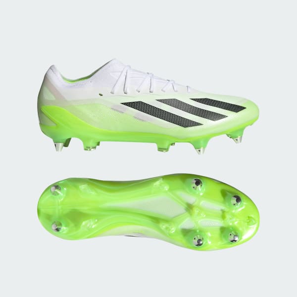 Zapatos de Futbol X Crazyfast.1 Terreno Suave - Blanco adidas