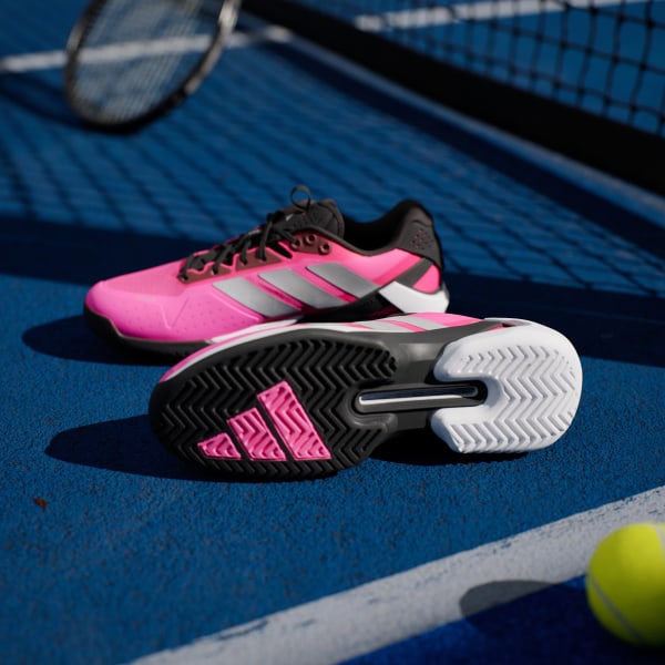 adidas adizero Ubersonic 5 Tennis Shoes - Pink | Free