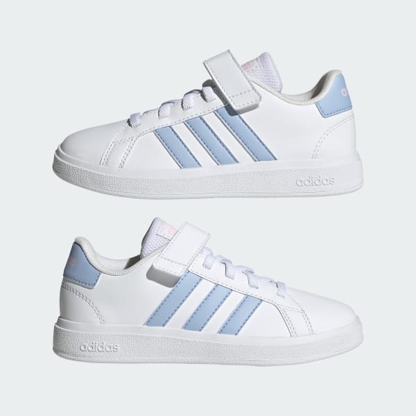 adidas Grand Court 2.0 Shoes Kids White adidas Thailand