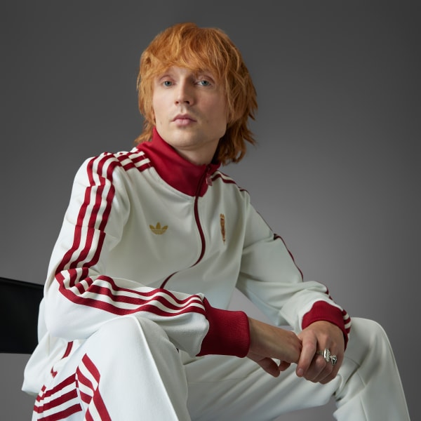 adidas FC Bayern Anniversary Track Top - White | Free