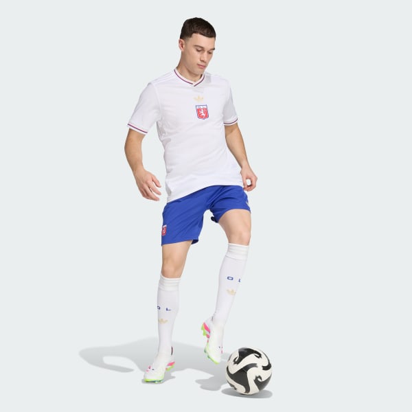 biela Jubilejný dres Olympique Lyonnais