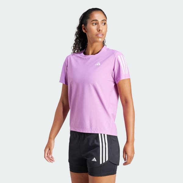 Purple Own The Run Tee
