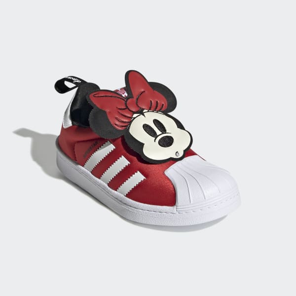 Red Disney Superstar 360 Shoes LRQ16