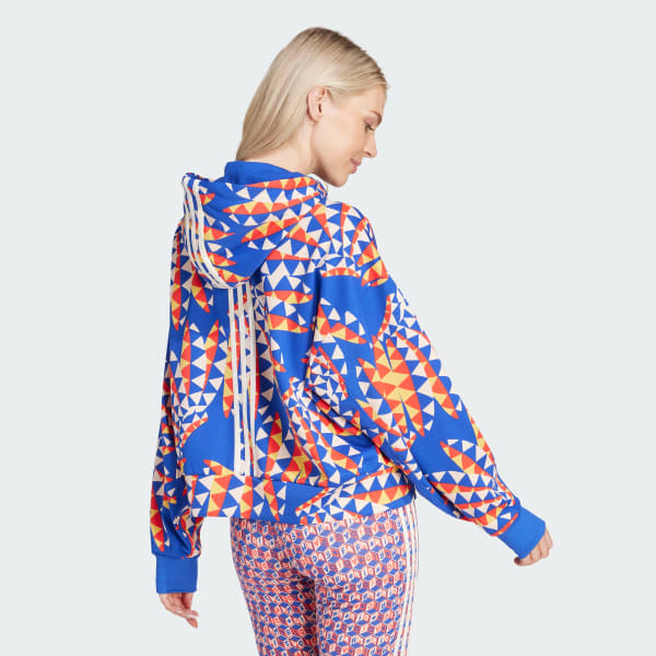 Azul Buzo con Capucha adidas x FARM Rio