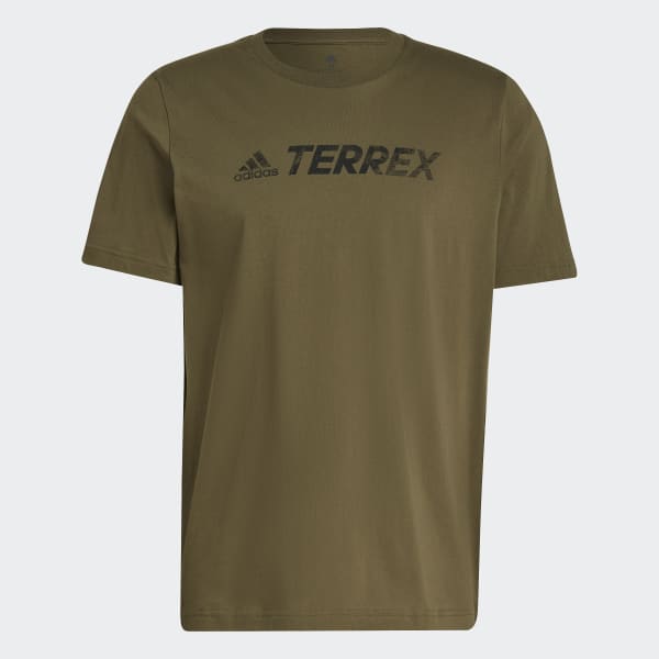 Green Terrex Classic Logo Tee DH440