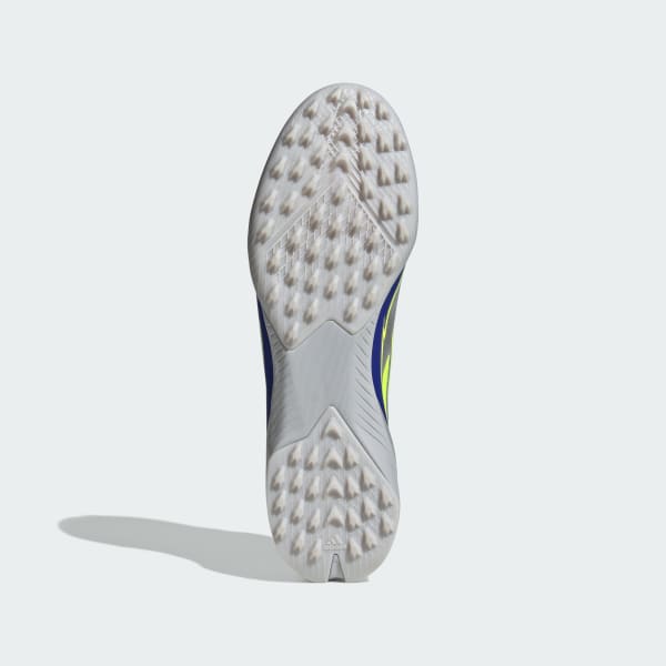 Argento Scarpe da calcio F50 League Messi Turf