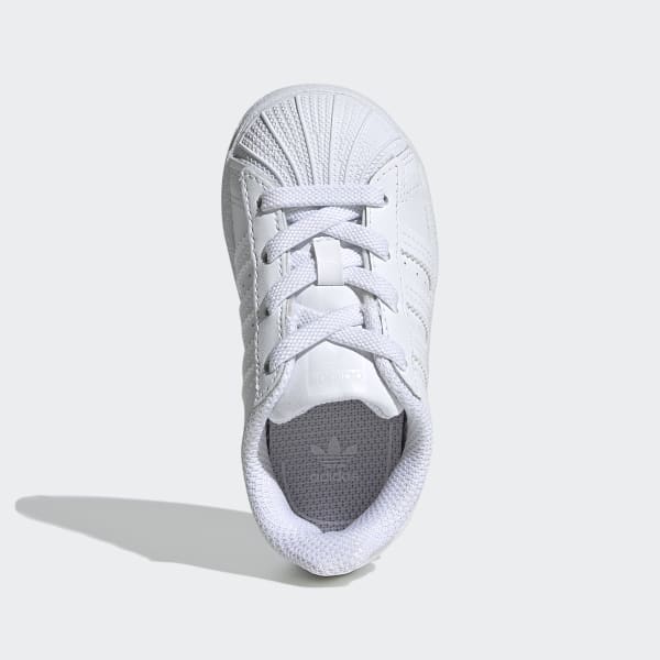 Toddler Superstar All White Shoes | adidas US