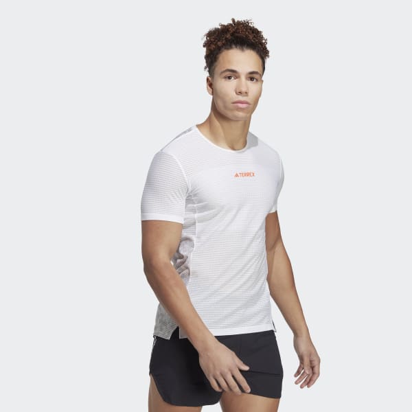 Weiss TERREX Agravic Pro Trail Running T-Shirt