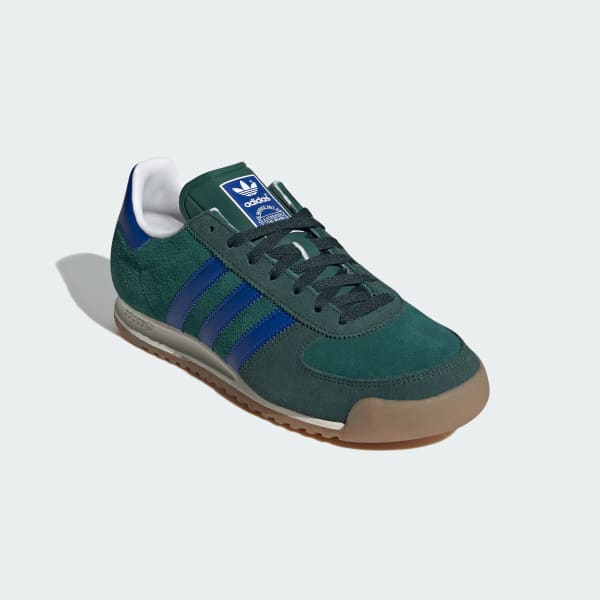 adidas Originals - TRX Vintage Leather-Trimmed Nylon and Suede Sneakers - Green  adidas Originals