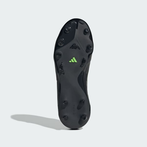 Negro Botas de fútbol Copa Pure 3 League con suela firme multisuperficie para niños