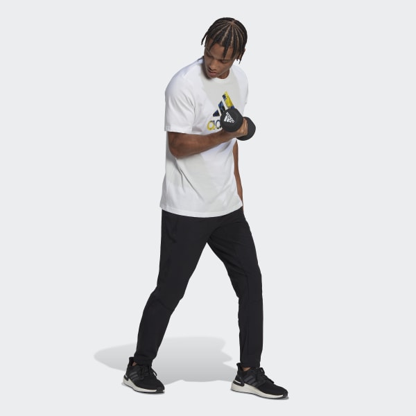 Blanco Camiseta de Entrenamiento Estampada HIIT AEROREADY TS138