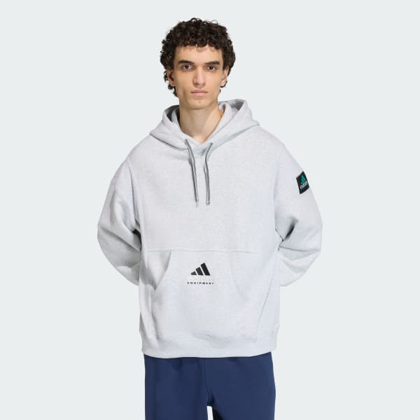 Γκρι ADIDAS EQUIPMENT RIBBED HOODIE