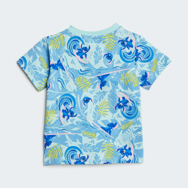 Turquoise ADIDAS DISNEY LILO & STITCH T-SHIRT SET