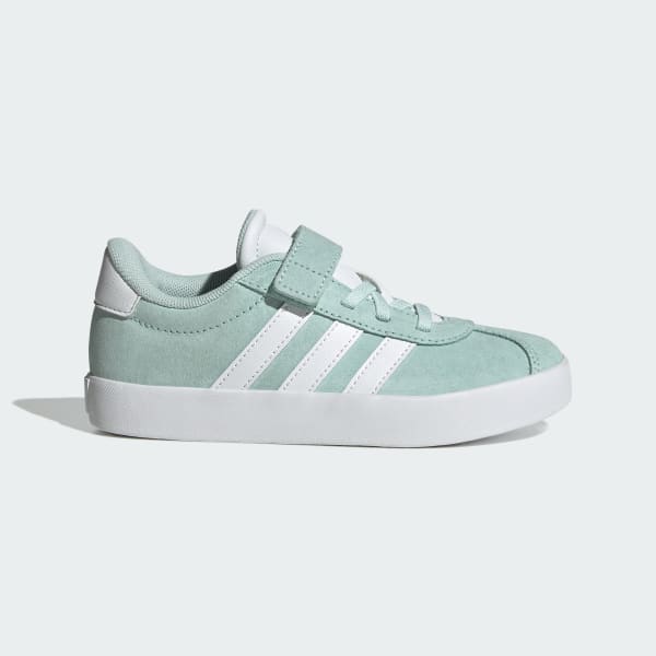Grey and turquoise adidas top