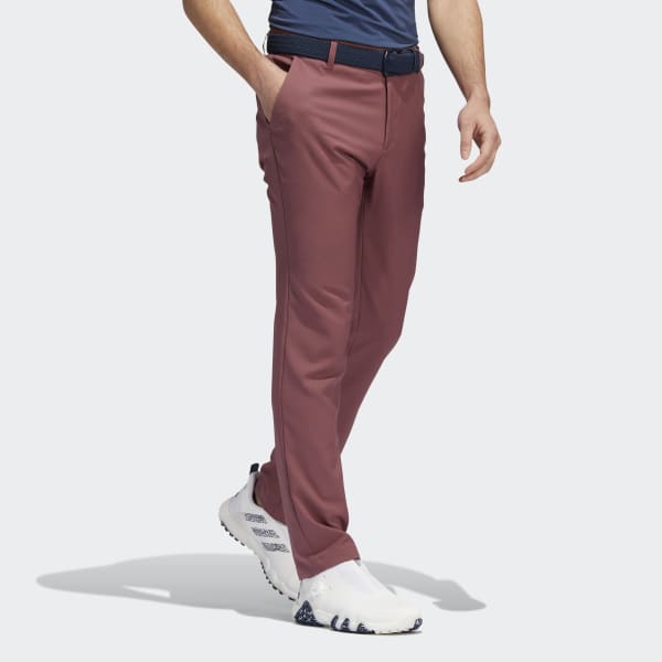 Burgundy Ultimate365 Tapered Trousers IE241