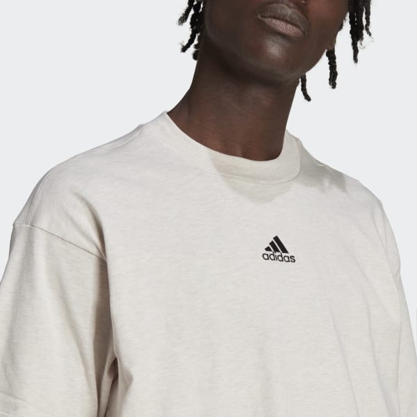Beige Botanically Dyed Tee (Gender Neutral) II805