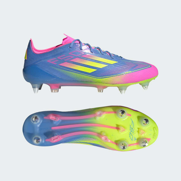 Azul Chuteira F50 Elite Soft Ground
